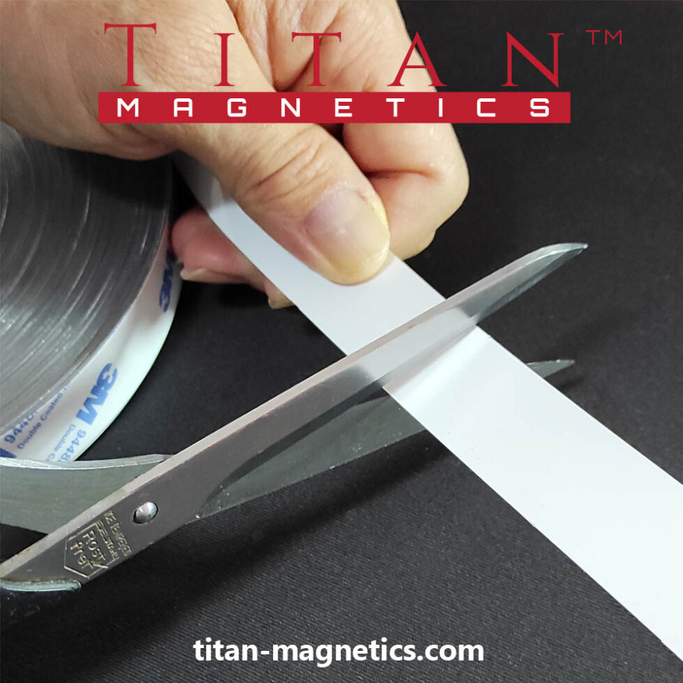 Metal Tape with 3M Adhesive 20mm Width White NOT Super