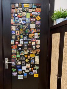 Iron Rubber Sheet for Display of Souvenir Fridge Magnets