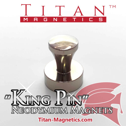 KingPin D20x25mm Neodymium Magnet in Steel