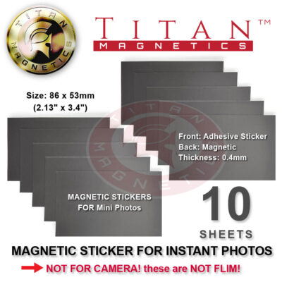 10pcs Magnetic Sticker For Instax Mini Photo
