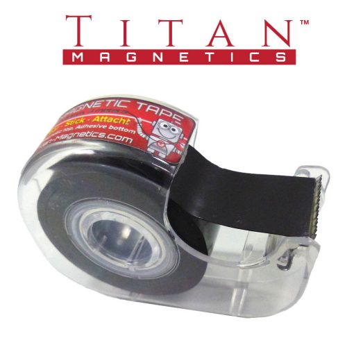Magnetic Tape with Clear Dispenser