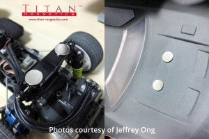Magnets for RC Car Shell