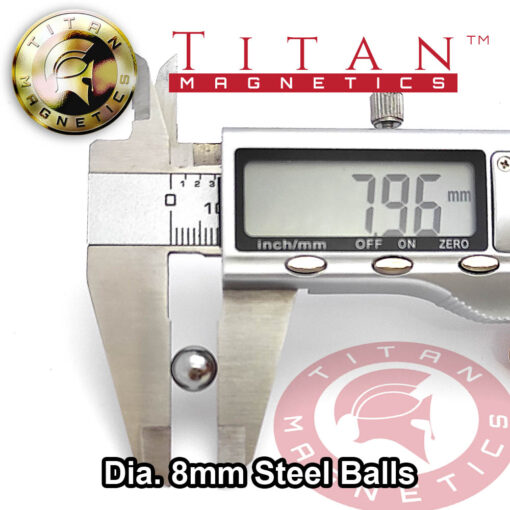 Metal Iron Ball Bearings 8mm diameter