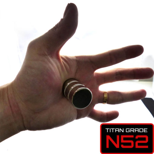 NdFeB Magnet Thru Hand-D25x10mm-N52