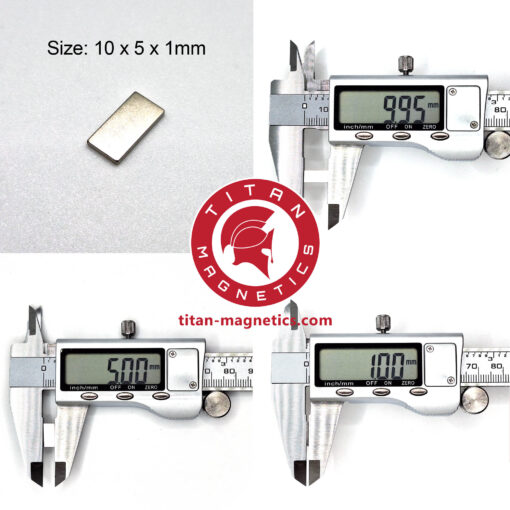 Specification N52 Magnets 10x5x1mm