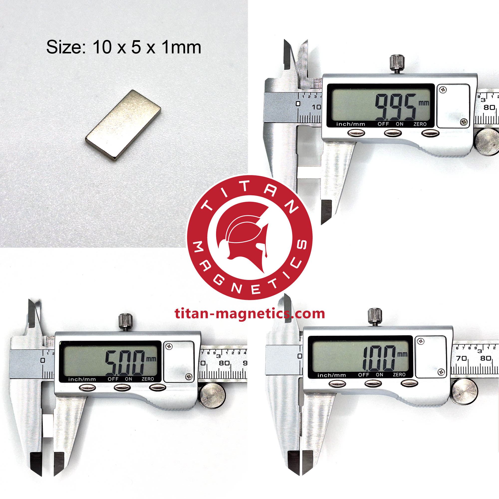 Specification N52 Magnets 10x5x1mm