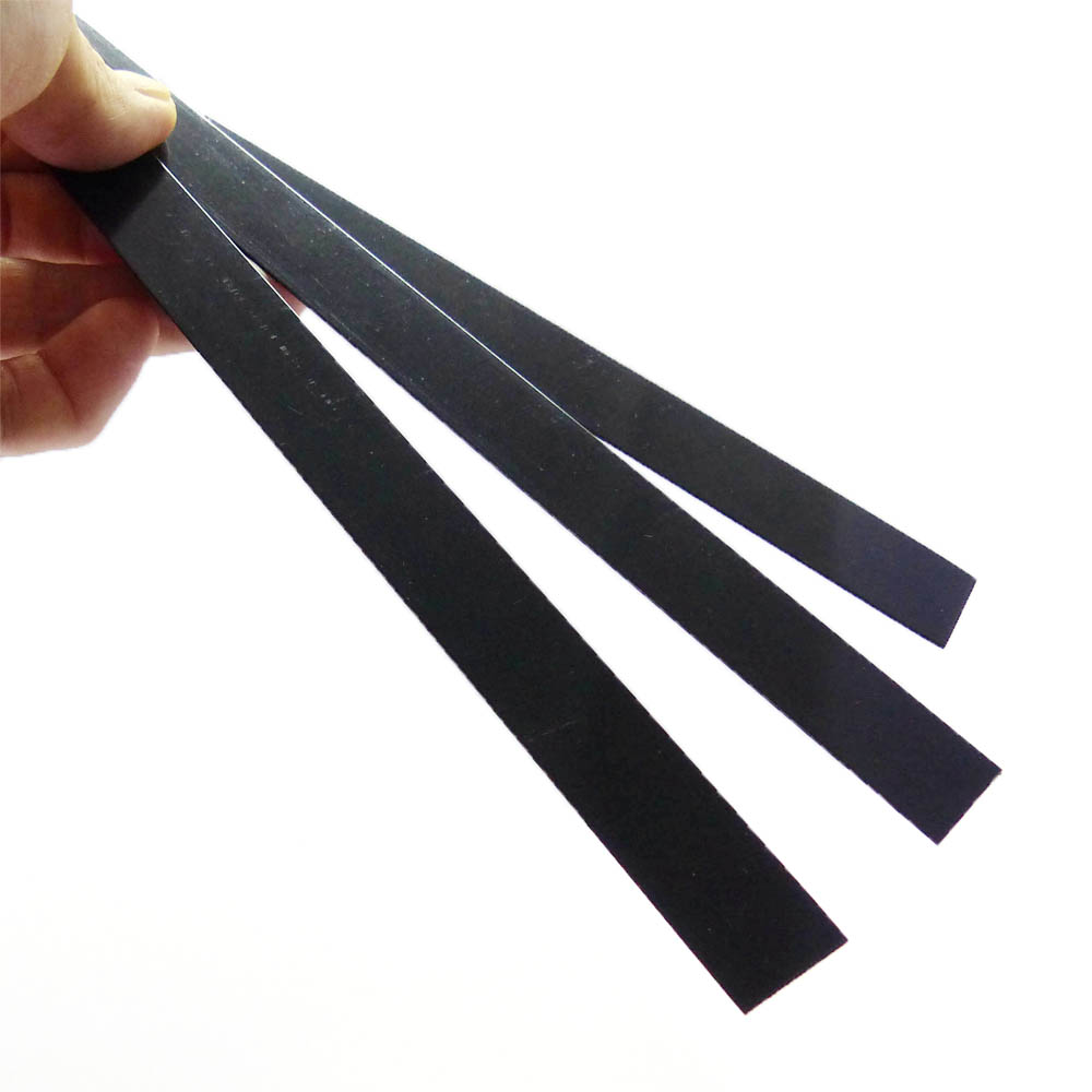 Metal Strip Black 19mm x 0.6mm Magnet Base - Not Magnet!