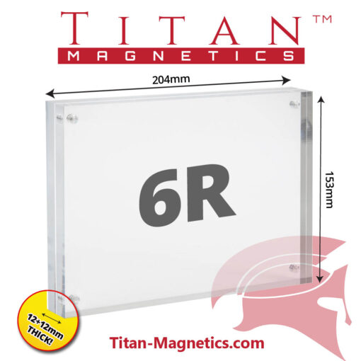 Versatile magnetic photo menu display frame